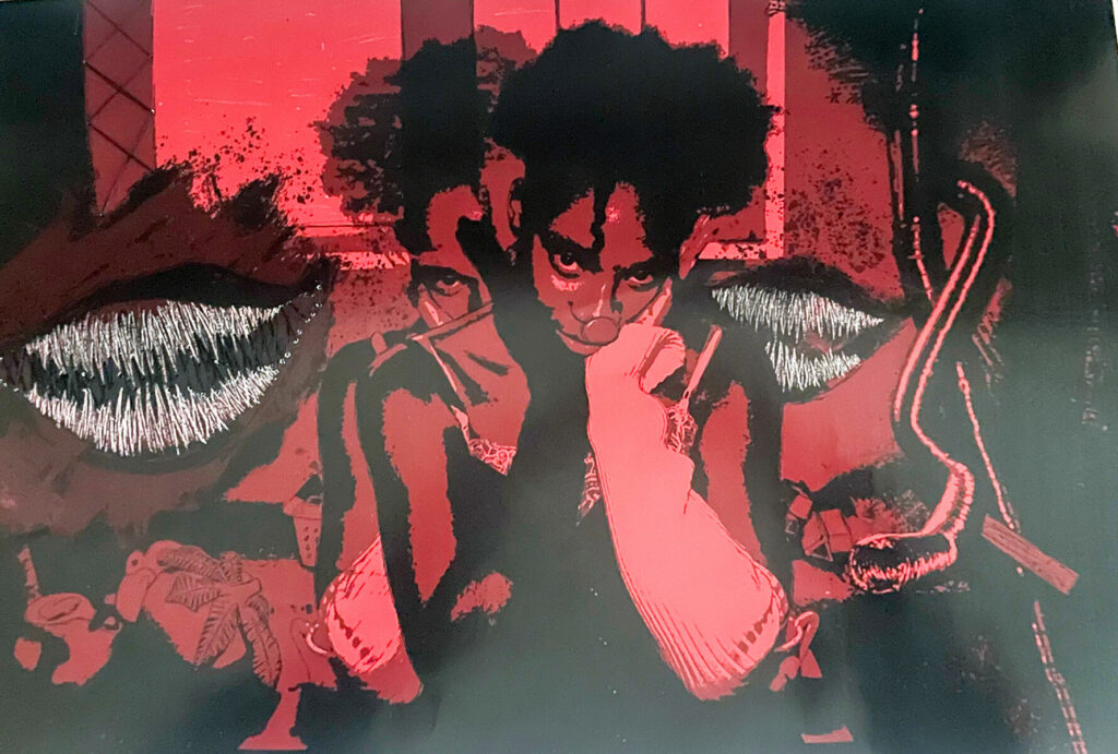 Layah Perry '25 was named the exhibit runner-up for her digital design titled "Red Room of Jane Eyre.