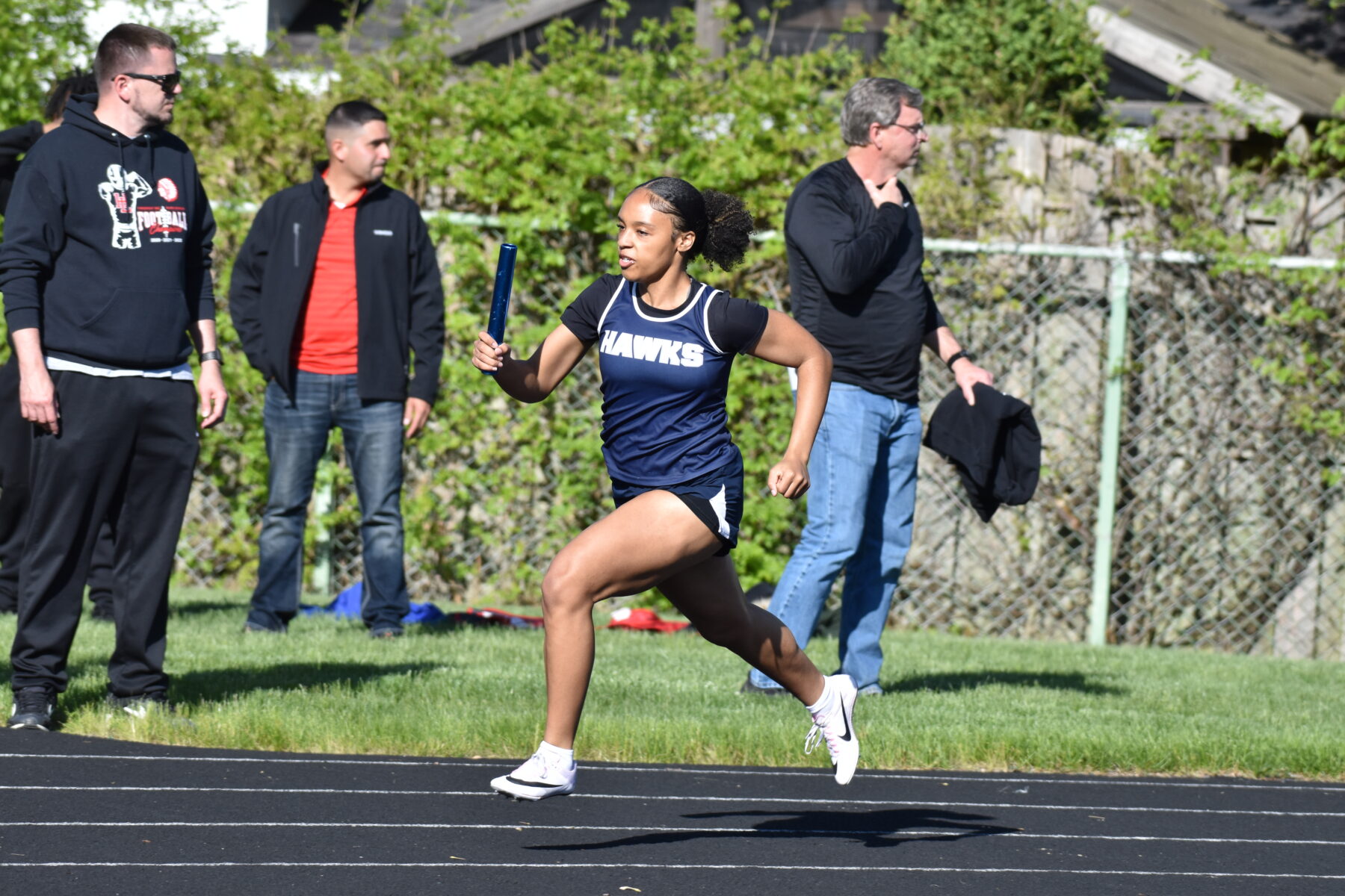 Spring sports track